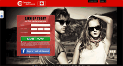 Desktop Screenshot of canadianmatch.com